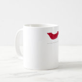 lipstick koffiemok (Voorkant links)