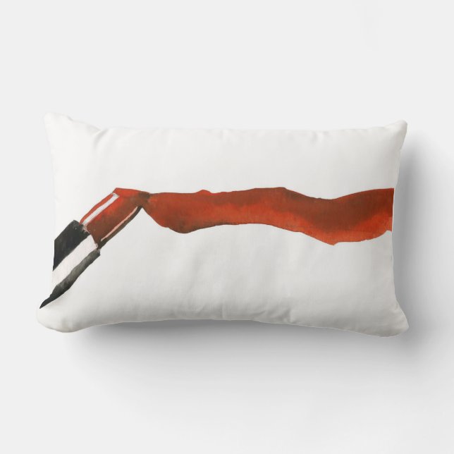 Lipstick. Kussen (Voorkant)