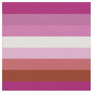 Lipstick Lesbian Pride vlag Stof