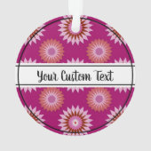 Lipstick lesbienne motif de fleur rose (dos)