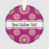 Lipstick lesbienne motif de fleur rose (devant)