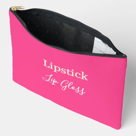 Lipstick Lip Gloss Hot Pink Etui (Open)