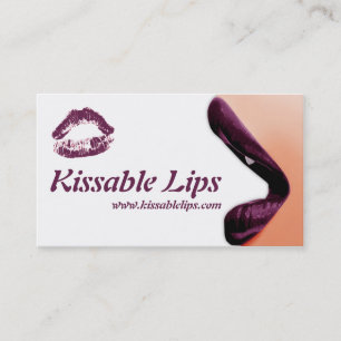 Lipstick Lips Makeup Visitekaartje b
