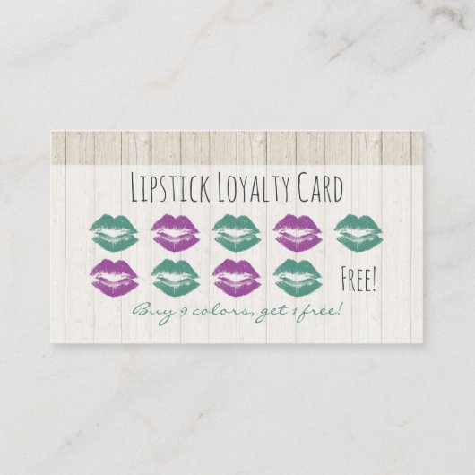 Lipstick Loyalty Rustic Bohemian Crystals Kiss (Achterkant)