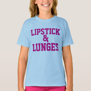 LIPSTICK & LUNGES T-shirts ados