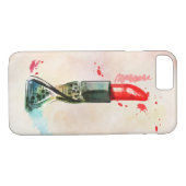 Lipstick make-up Apple iPhone 8/7 Hoesje (Achterkant (Horizontaal))