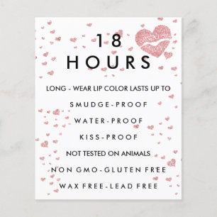 Lipstick Make-up Distributeur Flyer