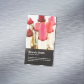 Lipstick | Make-upkunstenaar Magnetisch Visitekaartje (Voorbeeld)