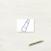Lipstick Post-it® Notes (Op bureau)