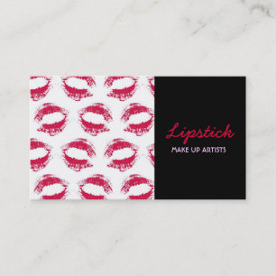 Lipstick Print Visitekaartje