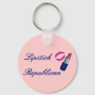 Lipstick Republican Sleutelhanger
