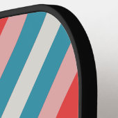  lipstick strepen met naam pickleball paddle (Links Detail)