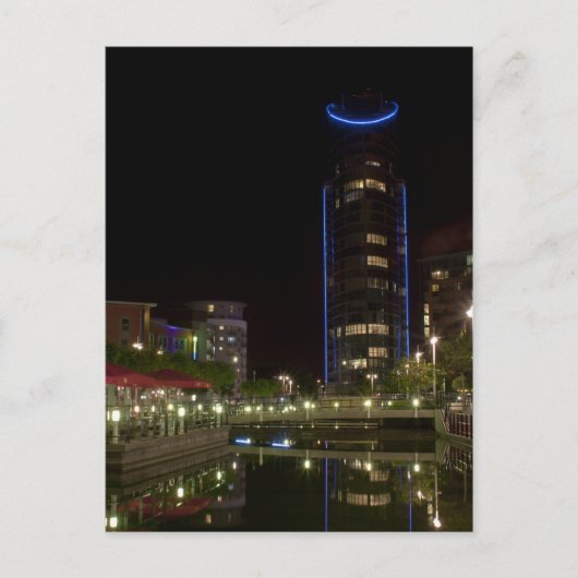 Lipstick tower-kanonsleutels briefkaart (Voorkant)