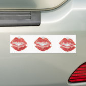 lipstickus bumpersticker (Op auto)
