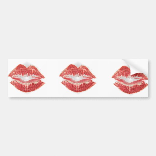 lipstickus bumpersticker (Voorkant)