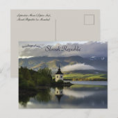 Liptovska Mara Slowakije Briefkaart (Voorkant / Achterkant)