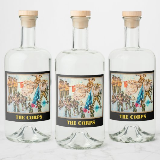 Liqueur Étiquette (Bouteilles)