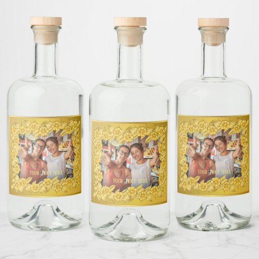 Liqueur Étiquette (Bouteilles)