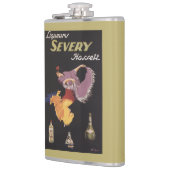 Liqueurs Severy Hasselt Promotion Poster Heupfles (Links)