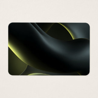 Liquid Chrome Abstract: Dark Iridescence Visitekaartje