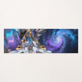 Liquid Chrome Mountain Rotating Nebula Yogamat (Voorkant (horizontaal))