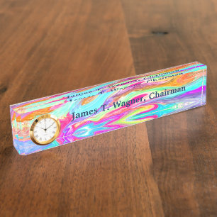 Liquid Color Neon Naambordje