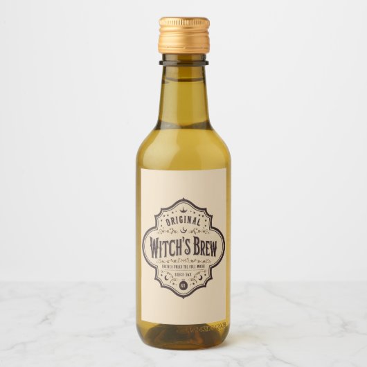 Liquid Funny Sticker Naam Partij Fles Gin Eenhoorn (Voorkant)