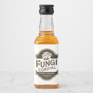 Liquid Funny Sticker Naam Partij Fles Gin Eenhoorn