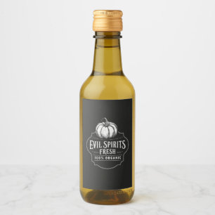 Liquid Funny Sticker Naam Partij Fles Gin Eenhoorn