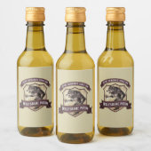 Liquid Funny Sticker Nom de partie bouteille Gin U (Bouteilles)