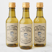 Liquid Funny Sticker Nom de partie bouteille Gin U (Bouteilles)