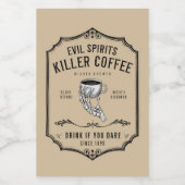 Liquid Funny Sticker Nom de partie bouteille Gin U (Étiquettes simples)