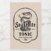 Liquid Funny Sticker Nom de partie bouteille Gin U (Étiquettes simples)