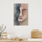 Liquid Identity Poster Abstracte muurkunst (Keuken)