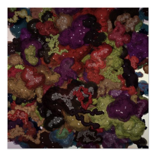 Liquid Kinetic Painting Perfect Poster (Voorkant)