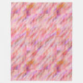 Liquid Light 13 Fleece Deken (Voorkant)