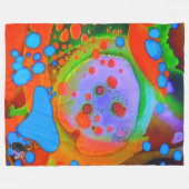 Liquid Lounging Fleece Blanket Deken (Voorkant (Horizontaal))