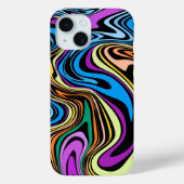 Liquid Paint Marbling Effect  Case-Mate iPhone Case (Achterkant)