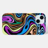Liquid Paint Marbling Effect  Case-Mate iPhone Case (Achterkant (horizontaal))