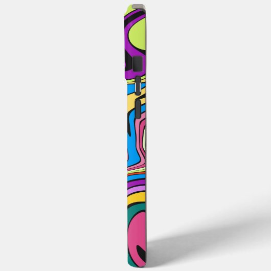 Liquid Paint Marbling Effect Case-Mate iPhone Case (Achterkant / Links)