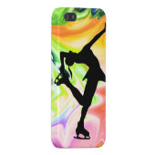LIQUID RAINBOW EN SKATER iPhone HOESJE (Achterkant Rechts)