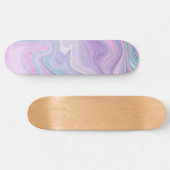 Liquid Retro Marble Dream #1 #decor #wall #art Skateboard (Horizontaal)