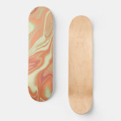 Liquid Retro Swirl Dream #1 #decor #wall #art Skateboard (Voorkant)