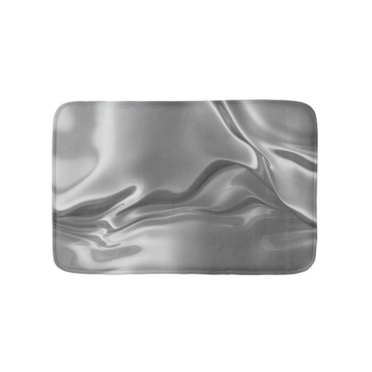 Liquid Silver Digital Print Badmat (Voorkant)