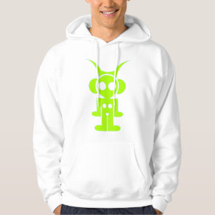 LIQUID SKY HOOD (groene print) Hoodie