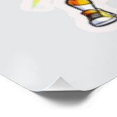 Liquid Strength – Funny Juice & Water Muscle Desig Perfect Poster (Hoek)