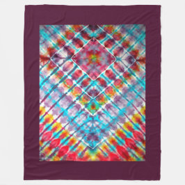 Liquid Vector Pattern Fleece Blanket
