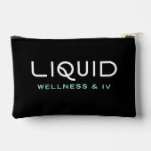 Liquid Wellness & IV - Black Accessory Pouch Etui (Achterkant)