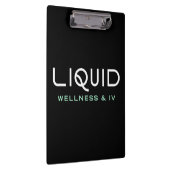 Liquid Wellness & IV Clipboard - Black Klembord (Rechts)