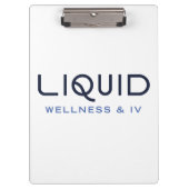  Liquid Wellness + IV Clipboard - Personalized Klembord (Voorkant)